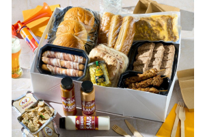 Oranje ligt eruit...maar de barbecue gelukkig niet!