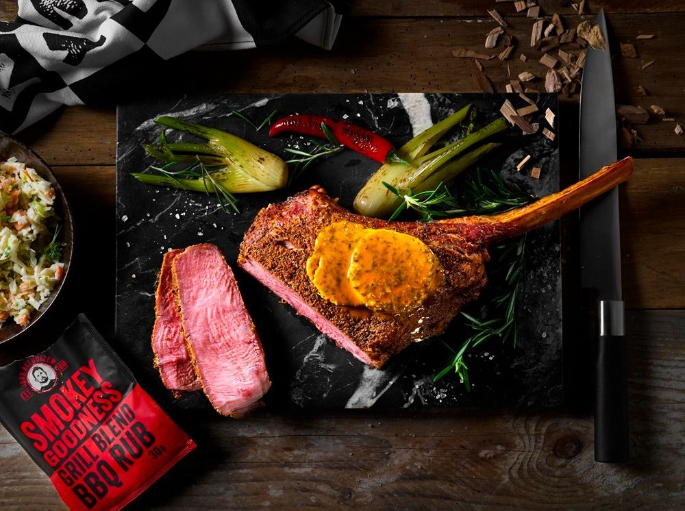 Côte de Boeuf op de BBQ bereiden